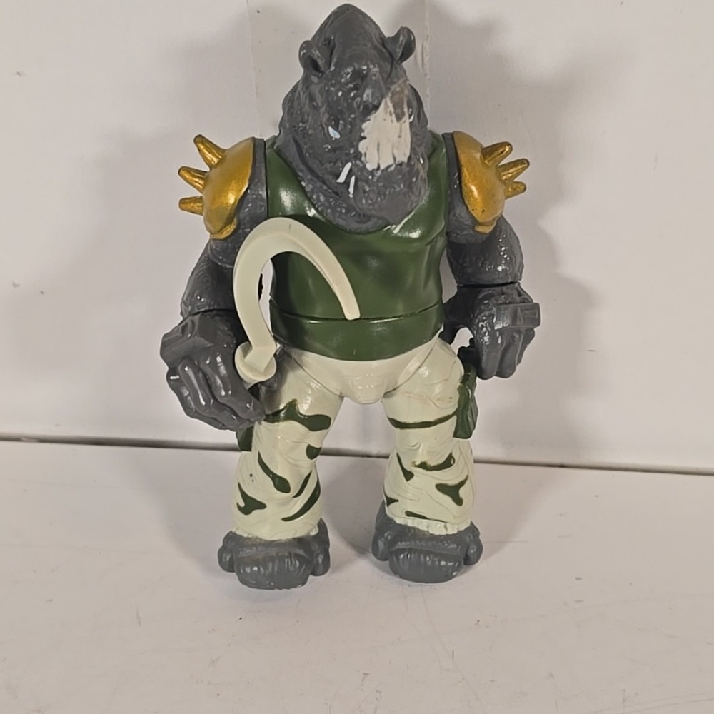 TMNT Teenage Mutant Ninja Turtles Rocksteady Figure 5.5" Viacom Playmates 2014